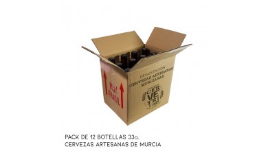 Caja de cervezas murcianas